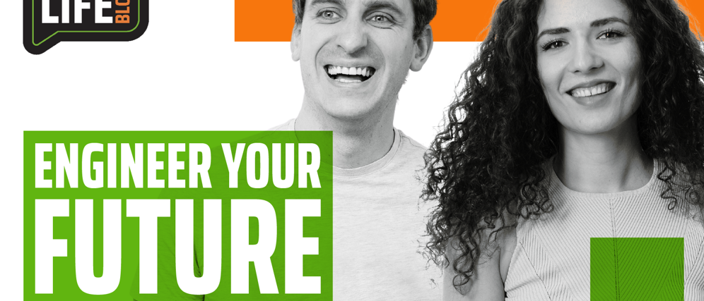 a man and woman smiling